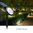 9 LEDs Solar Power Garden Lamp