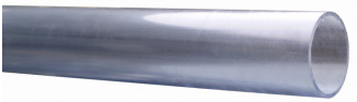 PVC Priesvitná trubka 50mm/1m