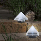 Solar LED Pyramids set 2