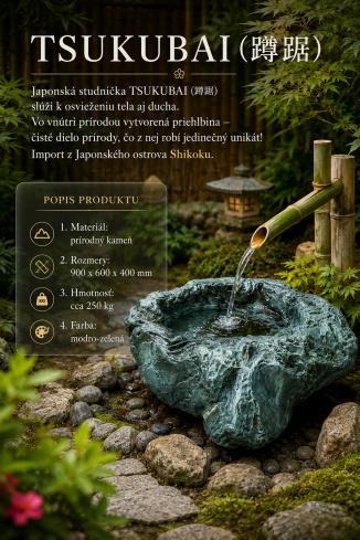 Japanese Tsukubai well