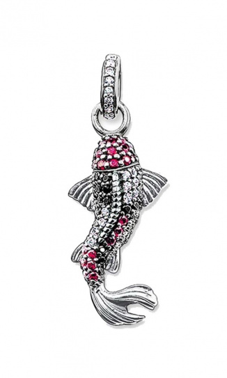 Pendant with Showa Koi
