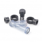 PVC Transparent Pipe filter 25mm