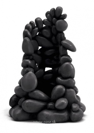 biOrb Pebble ornament small black