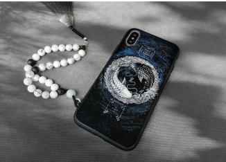 Case for iPhone Taoism Koi