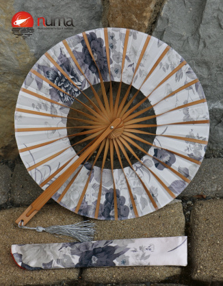 Round Japanese Hand Fan