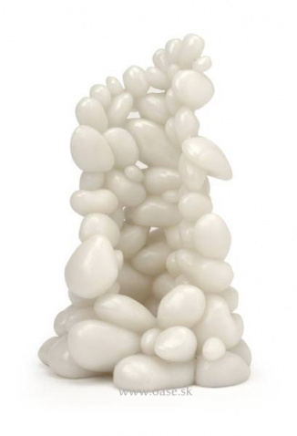 biOrb Pebble ornament medium white