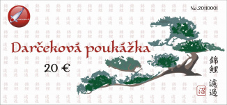 Darčeková poukážka 20€