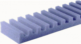 T-profile filter foam 100x100x7cm