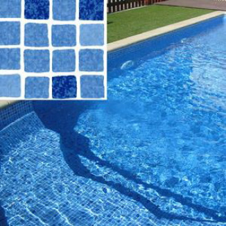 Bazénova fólia Mosaic Blue