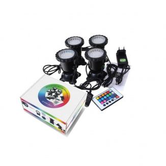 LED Underwater Spot Light RGB kit for pond