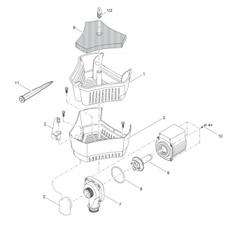 Skimmer spare parts