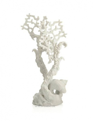 biOrb Fan coral ornament medium white