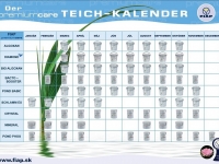 Kalendár pre použitie jazierkovej chémie