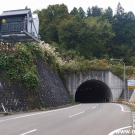 Množstvo tunelov v horách Niigaty.