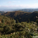 Mountain range Niigata hills.