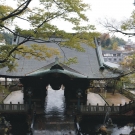 Vstup do areálu záhrady Naritasan Shinshoji Temple.