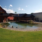 Swim pond in Poprad Slovakia.